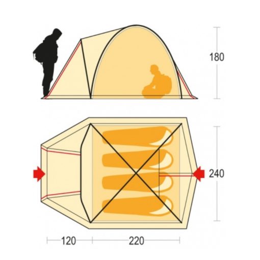 Ferrino - Tenda Tenere 4 - immagine 3