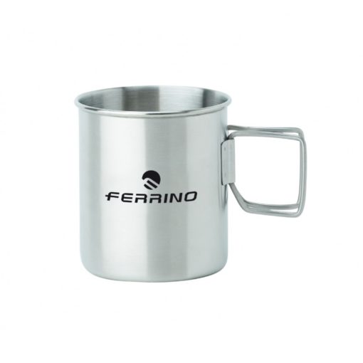 Ferrino - Tazza Inox con manico pieghevole