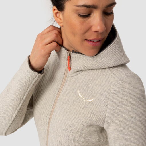 Salewa - Sarner 2L Wool Full-Zip Hoody Donna - immagine 9