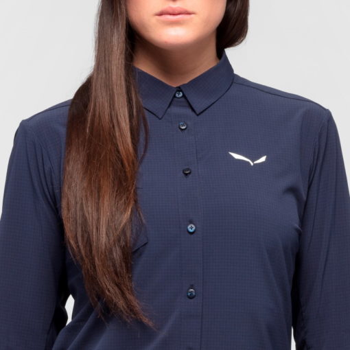 Salewa - Puez Minicheck 2 Dry'Ton Camicia Donna - immagine 3