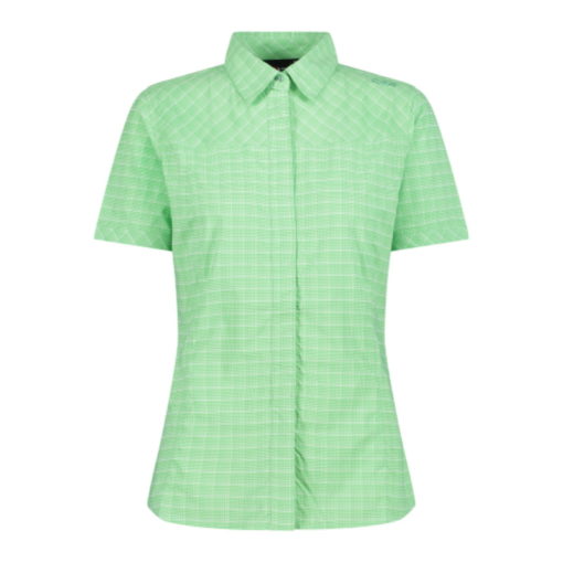 CMP – Camicia fantasia check maniche corte Donna - immagine 2