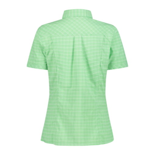 CMP – Camicia fantasia check maniche corte Donna - immagine 3