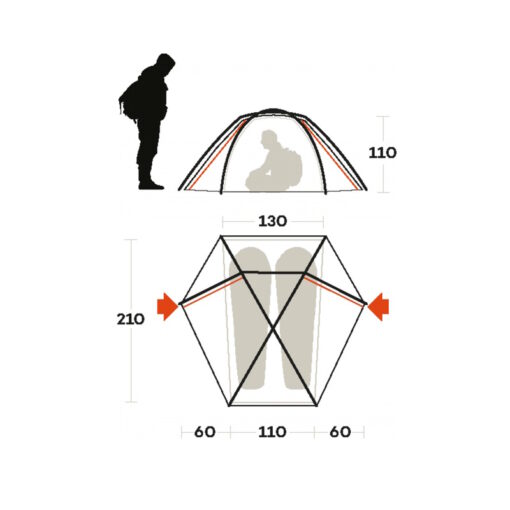 Ferrino - Tenda Force 2 - immagine 3