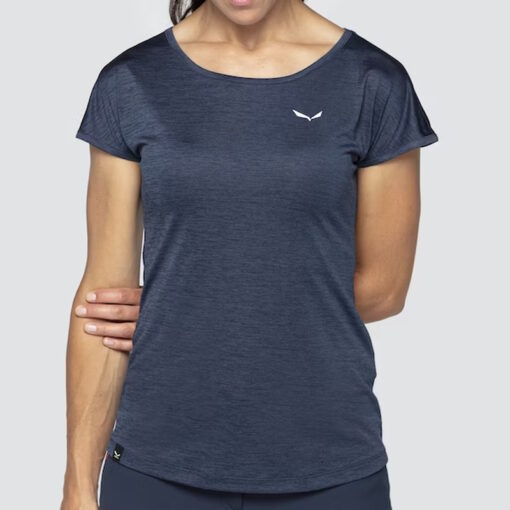 Salewa - Puez Melange Dry’Ton T-Shirt Donna - immagine 8