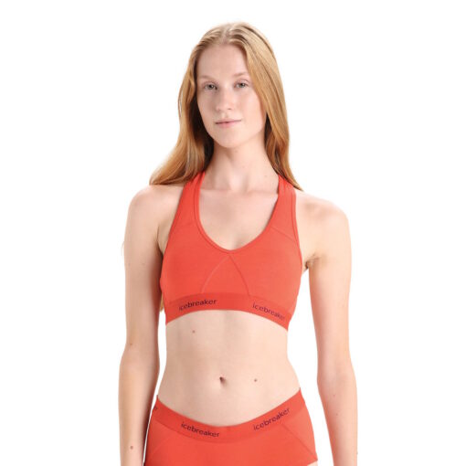 Icebreaker - Sprite Racerback Bra Donna - immagine 4