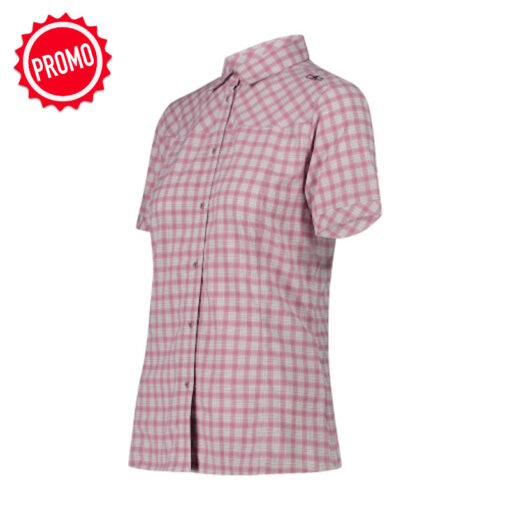 CMP - Camicia stretch maniche corte Donna