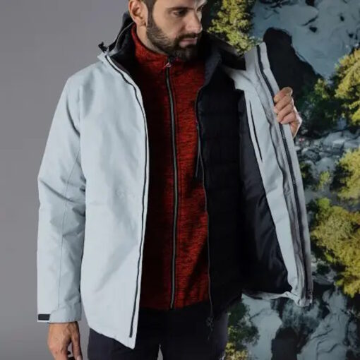 CMP - Jacket Zip Hoodie Detachble Inn Jacket Uomo - immagine 8