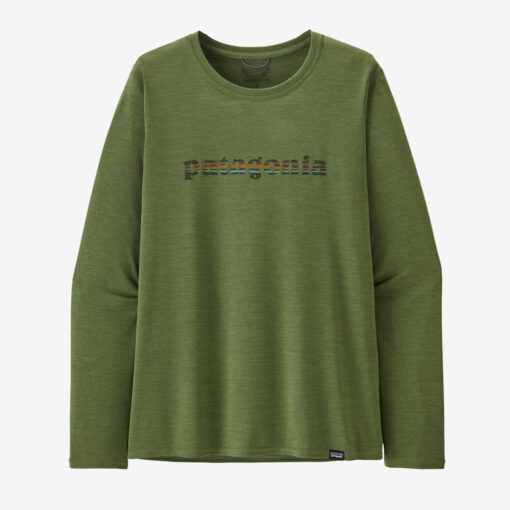 Patagonia - Long-Sleeved Capilene Cool Daily Graphic Shirt Donna - immagine 2