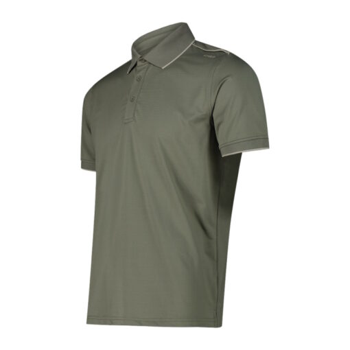 CMP - Polo in poliestere stretch Uomo - immagine 4