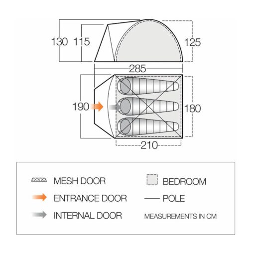 Vango - Tenda Tay 300 - immagine 10