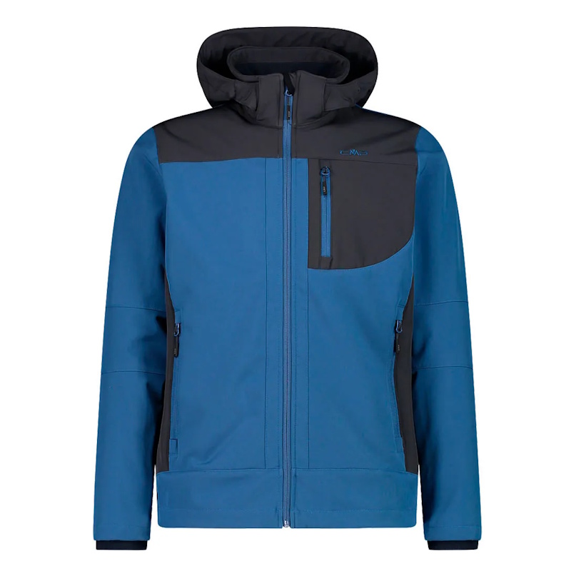 CMP - Giacca in Softshell con cappuccio staccabile Uomo - immagine 5