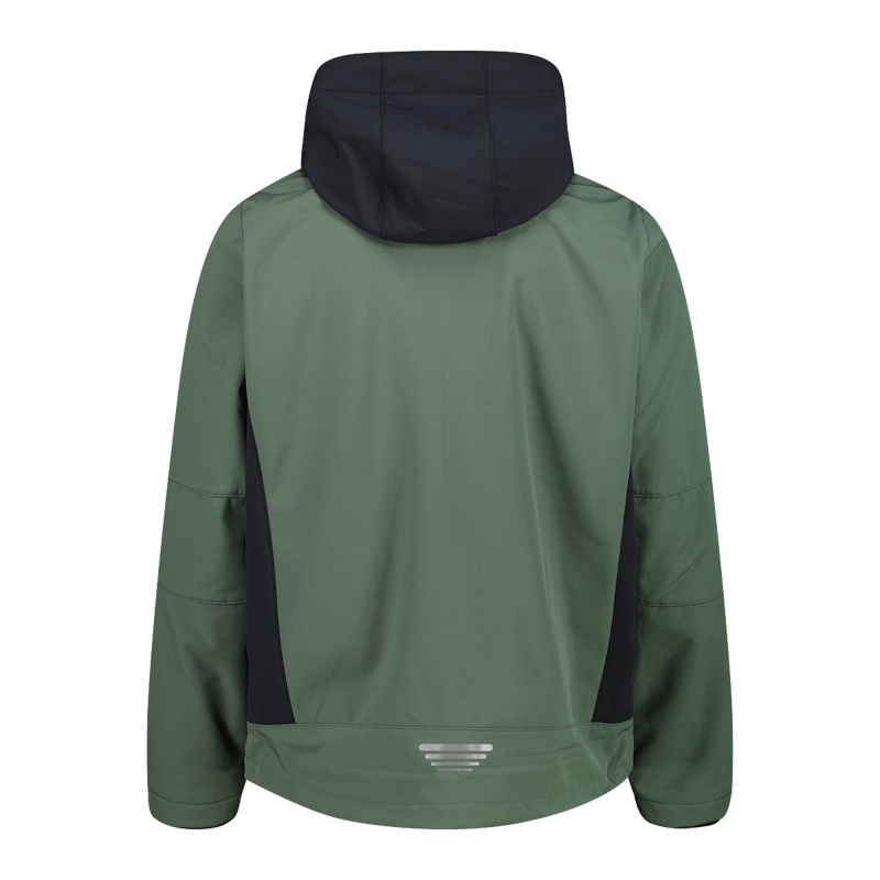 CMP - Giacca in Softshell con cappuccio staccabile Uomo - immagine 3