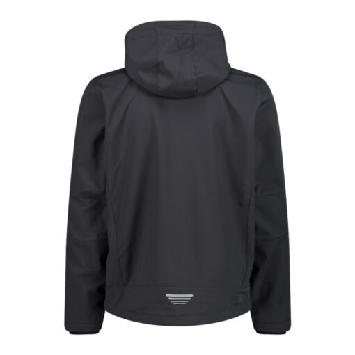 CMP - Giacca in Softshell con cappuccio staccabile Uomo - immagine 3