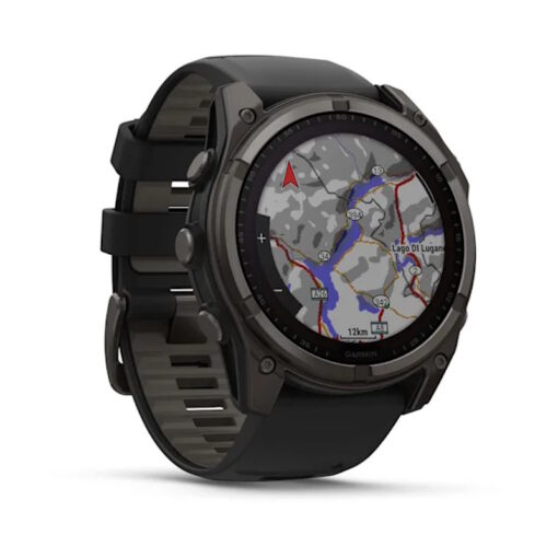 Garmin - Fenix 8 - 51 mm Solar Sapphire