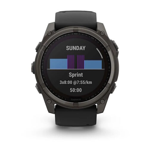 Garmin - Fenix 8 - 51 mm Solar Sapphire - immagine 11