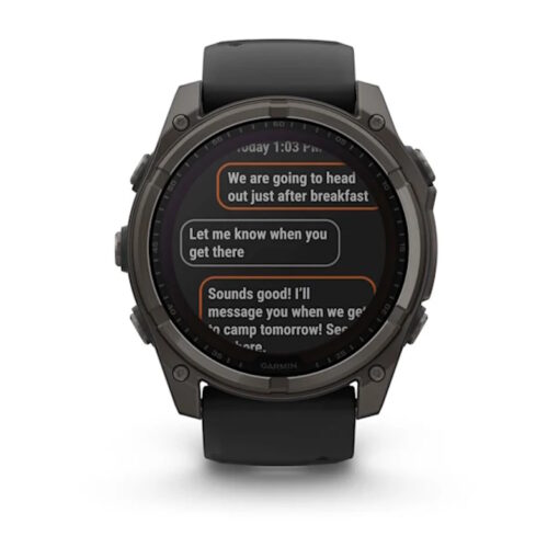 Garmin - Fenix 8 - 51 mm Solar Sapphire - immagine 6