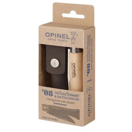 Opinel - Coltello n.8 + custodia - immagine 7