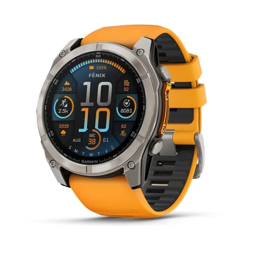 Garmin - Fenix 8 - 51 mm Amoled Sapphire