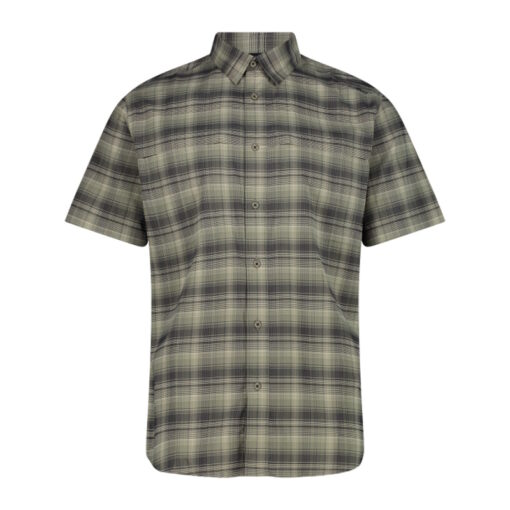 CMP - Camicia maniche corte con fantasia Check Uomo - immagine 5