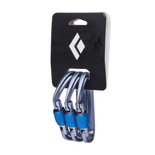 Black Diamond - Moschettone HotForge Screwgate 3Pack
