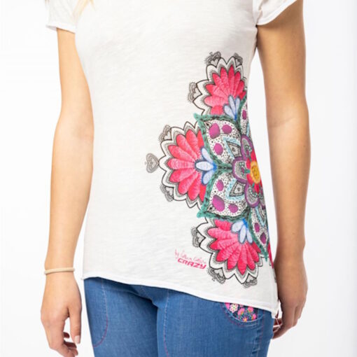 Crazy - Shirt Mandala Donna - immagine 3