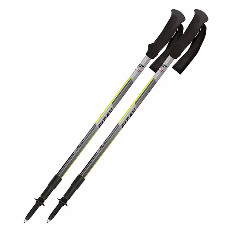Fizan - Bastoncino Trek Pro - Grey/Yellow