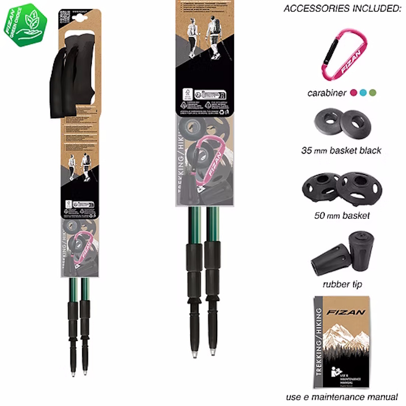 Fizan - Bastoncino Trek Pro - Dark Green - immagine 4