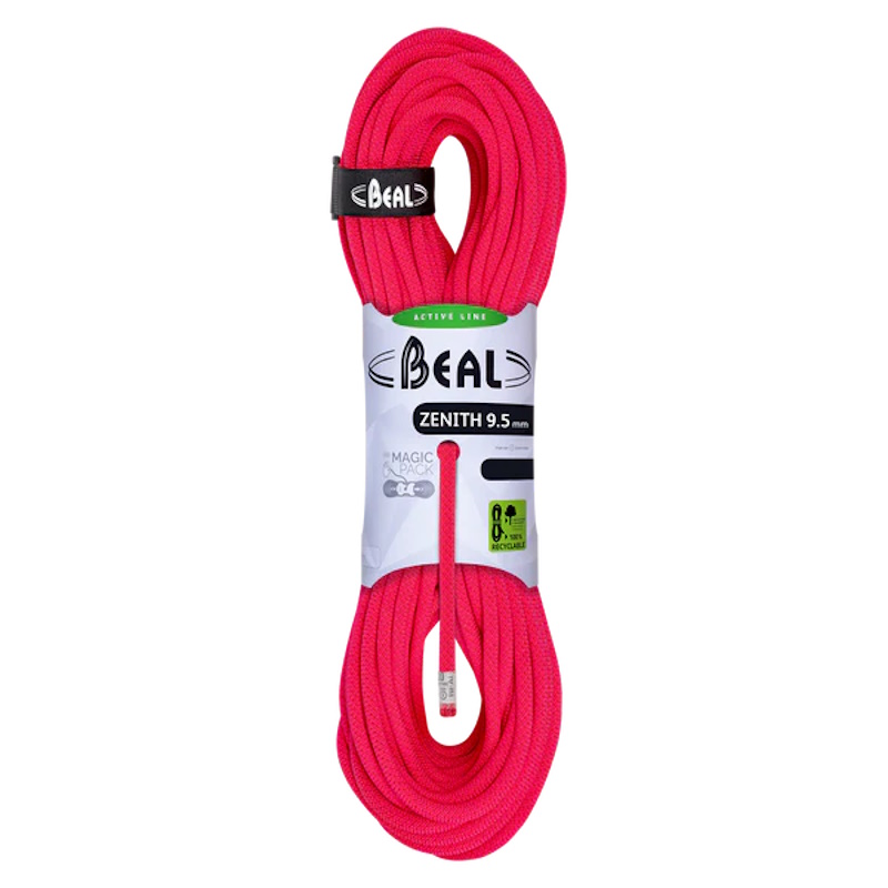 Beal - Corda Zenith 9.5 mm - 70 m - Solid Pink