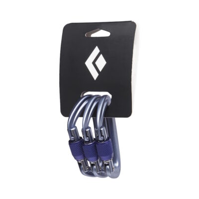 Black Diamond - Moschettone LiteForge Screwgate 3-Pack