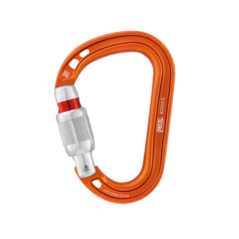 Petzl - Moschettone Rocha Screw-Lock