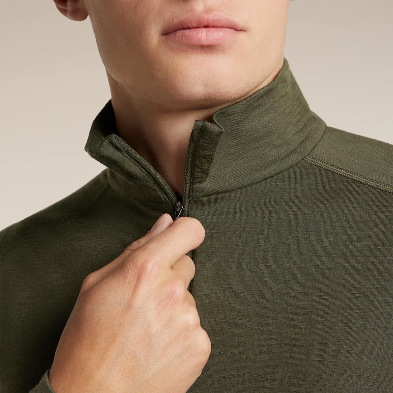 Icebreaker - 200 Oasis LS Half Zip Uomo - immagine 5