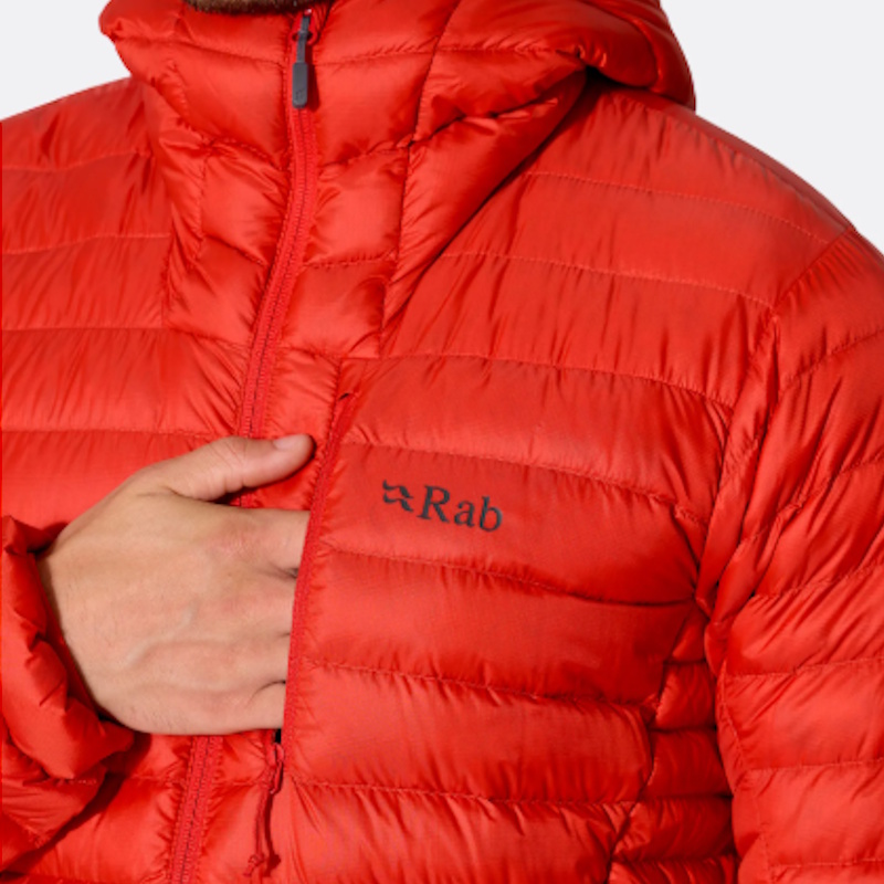 Rab - Microlight Alpine Down Hoody Uomo - immagine 7