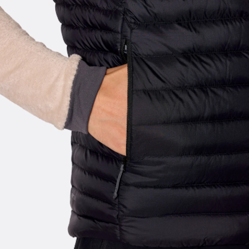 Rab - Microlight Down Vest Uomo - immagine 7